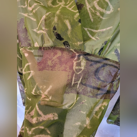 Current Sheer Patterned Top - Picture 3 of 3